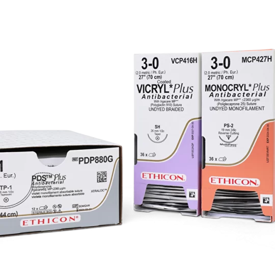 MONOCRYL Plus Αντιβακτηριακό (poliglecaprone 25) ράμμα