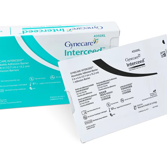 GYNECARE INTERCEED™ Απορροφήσιμο αντισυμφυτικό πλέγμα