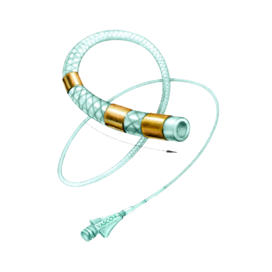vasco+ reinforced microcatheter